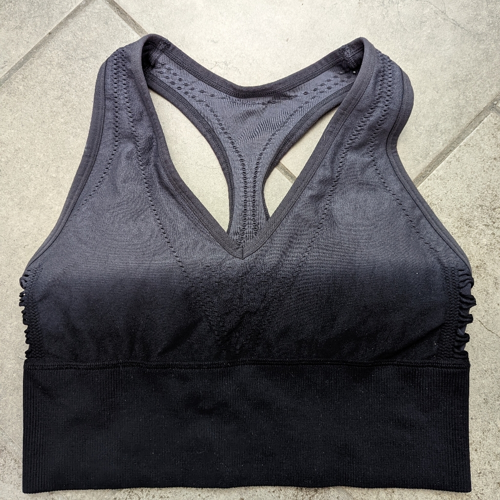 Pink Victoria's Secret sports Bra